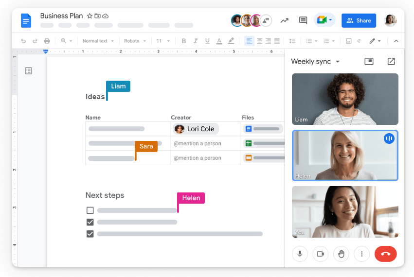 出典：Google Docs: オンライン ドキュメント エディタ | Google Workspace