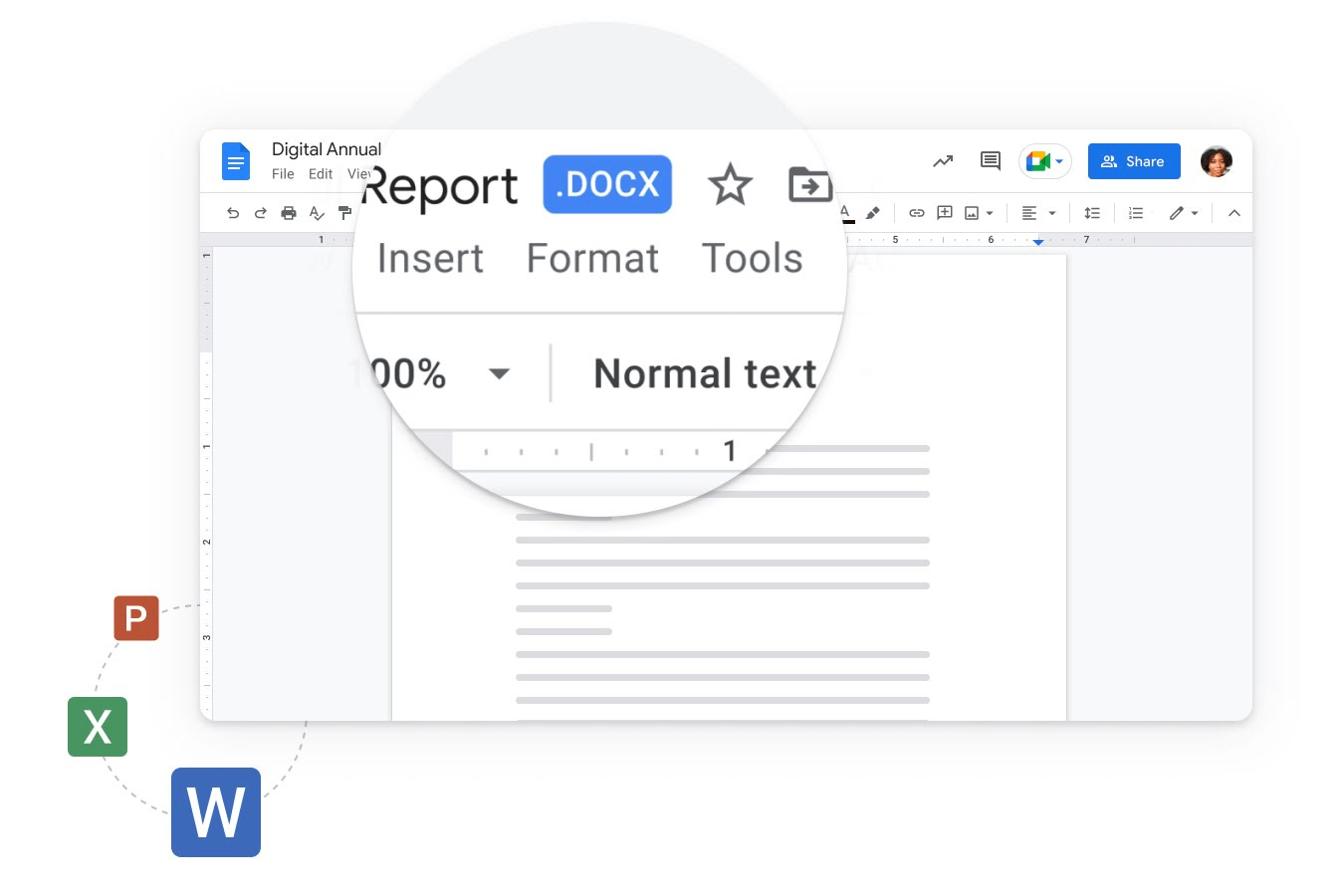出典：Google Docs: オンライン ドキュメント エディタ | Google Workspace