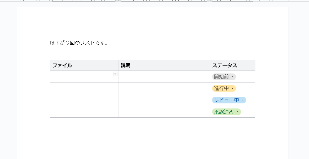 プロジェクトアセット