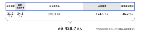 ウェブアクセシビリティ 身体障害者手帳保持者