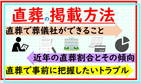 葬儀社における直葬・火葬式の割合と葬儀社ができることについて